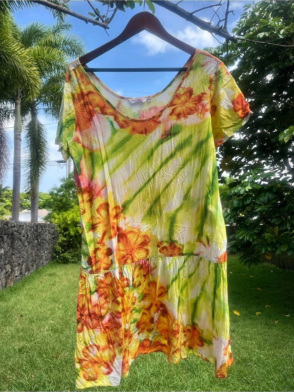 Hula Moon by Jams world women's Hatty style dress size L